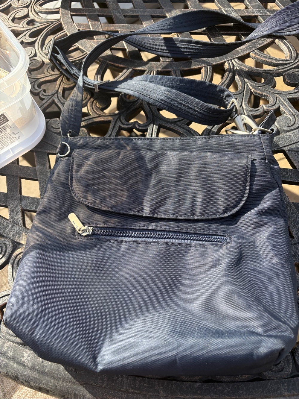 Travelon Navy Lightweight Crossbody Organizer